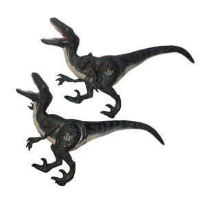 Lot Jurassic World Velociraptor Dinosaur Growler‎ Sound Light Up Action Figure